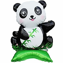 Ayaklı Panda Folyo Balon 39*58